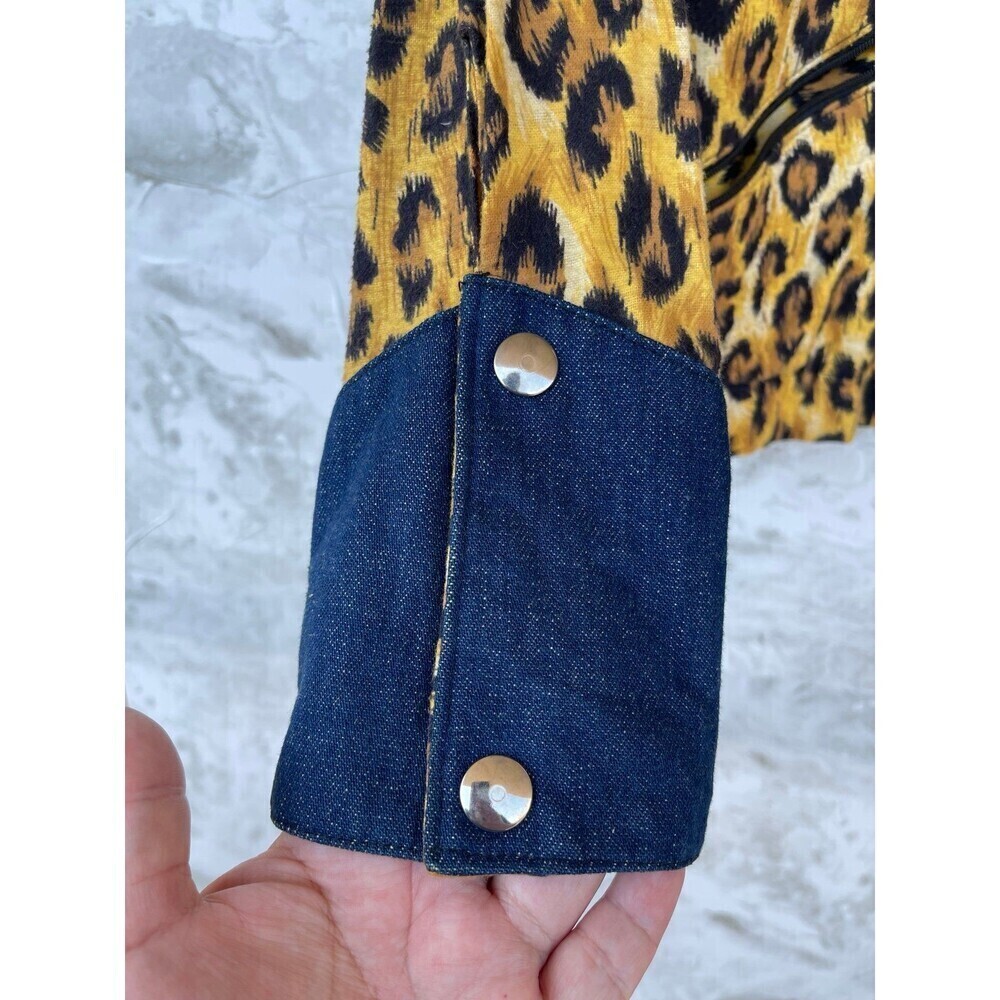 Archival Parachute Harry Parnass Nicola
Pelly Leopard Print Bomber Jacket w/ Den - Picture 11 of 14